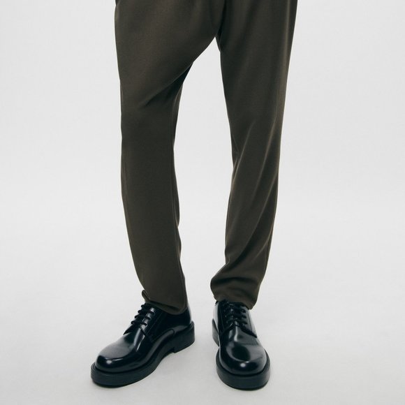 ZARA M (L) Khaki Wrap Pants ZW COLLECTION 1749/242 $69.90 - Picture 5 of 13